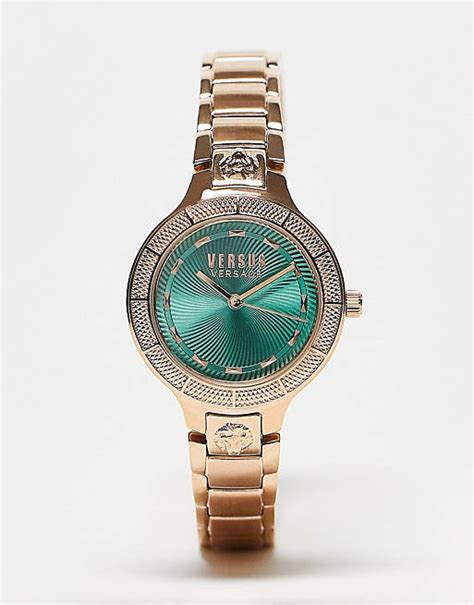 Verus Versace Claremont rose gold and green 